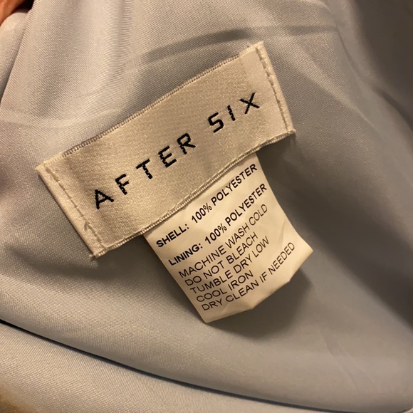 Pale blue bridesmaid gown - Picture 7 of 10